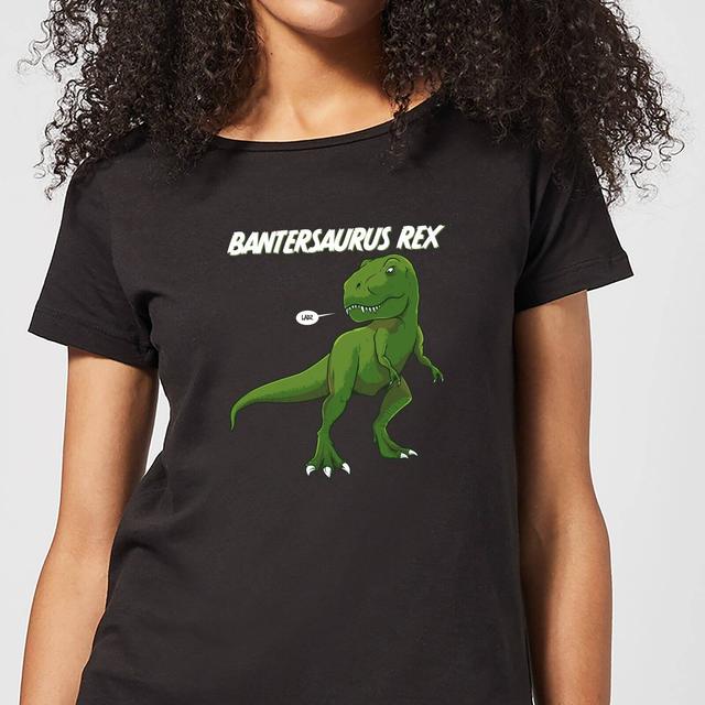 Bantersaurus Rex Women's T-Shirt - Black - XXL - Schwarz on Productcaster.