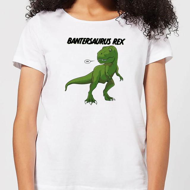 Bantersaurus Rex Women's T-Shirt - White - M - Weiß on Productcaster.