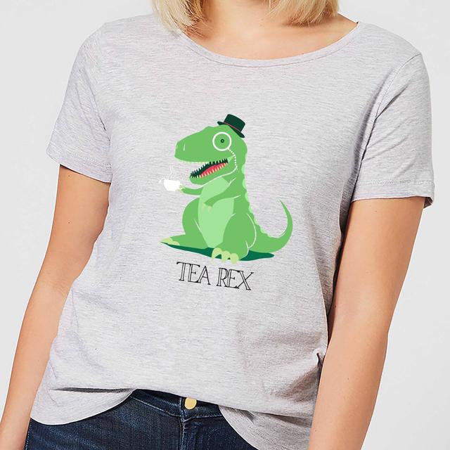 Tea Rex Women's T-Shirt - Grey - 3XL - Grau on Productcaster.