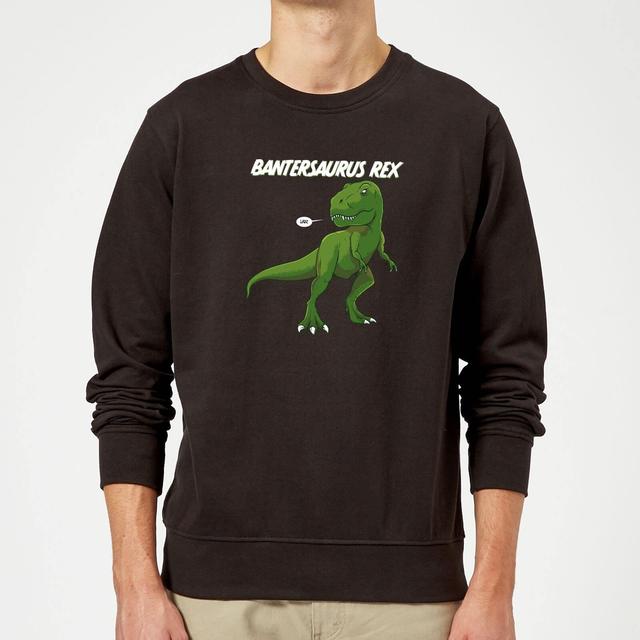 Bantersaurus Rex Sweatshirt - Black - L - Black on Productcaster.