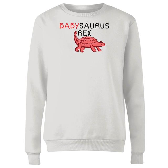 Babysaurus Women's Sweatshirt - White - XS - Weiß on Productcaster.