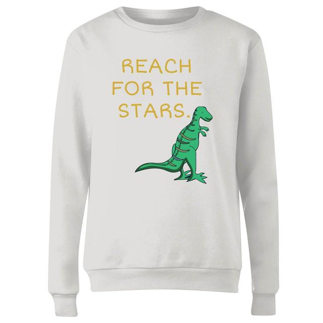 Reach For The Stars Women's Sweatshirt - White - XL - White on Productcaster.