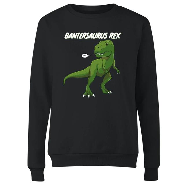 Bantersaurus Women's Sweatshirt - Black - M - Schwarz on Productcaster.