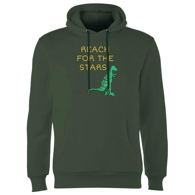 Reach For The Stars Hoodie - Forest Green - S - Forest Green on Productcaster.