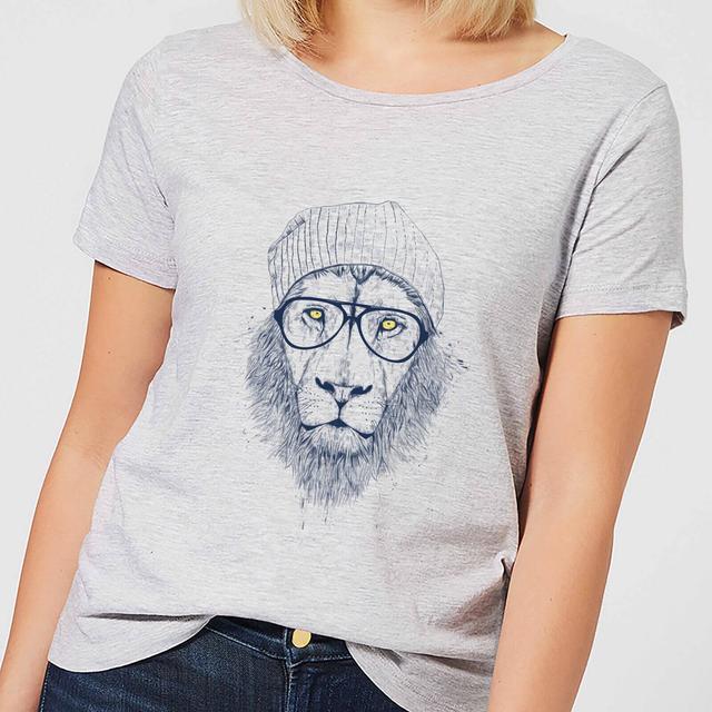 Balazs Solti Lion Women's T-Shirt - Grey - XL - Grau on Productcaster.