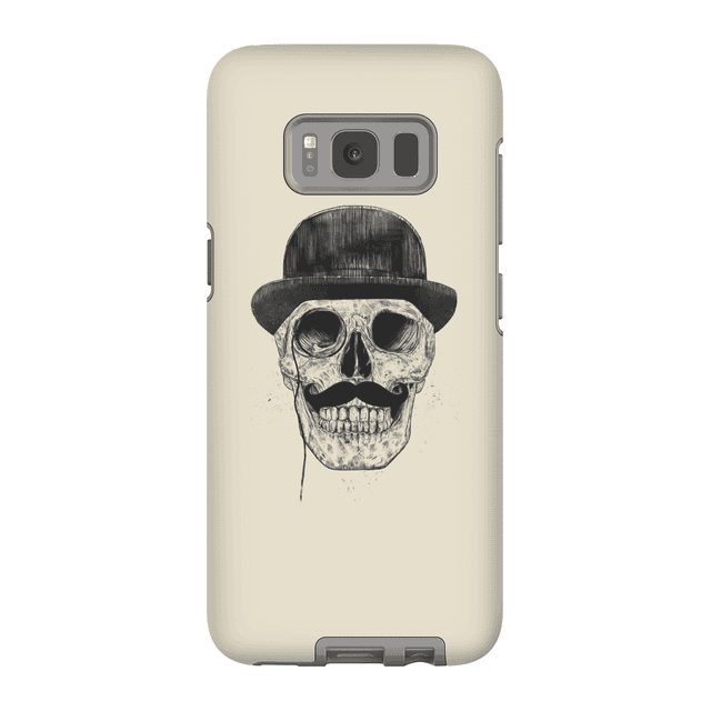 Balazs Solti Monocle Skull Phone Case for iPhone and Android - Samsung S8 - Tough Hülle Matt on Productcaster.