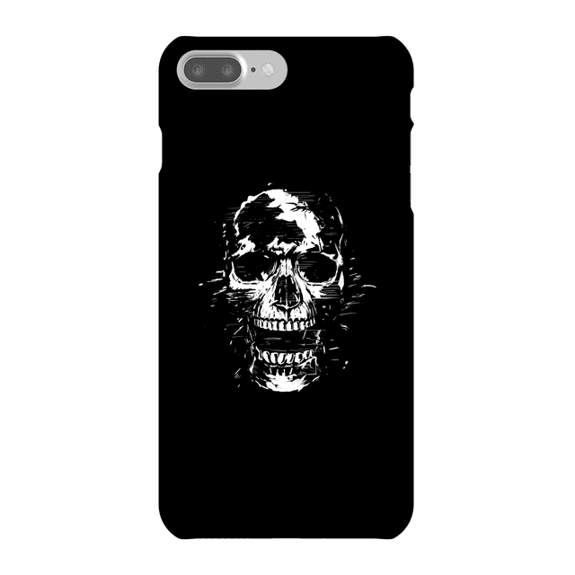 Balazs Solti Skull Phone Case for iPhone and Android - iPhone 7 Plus - Snap Hülle Glänzend on Productcaster.