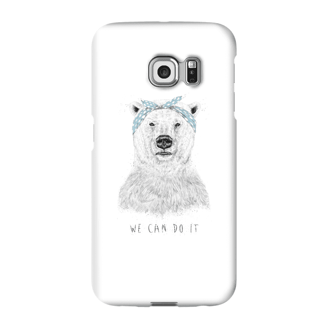 Balazs Solti We Can Do It Phone Case for iPhone and Android - Samsung S6 Edge - Snap Case - Gloss on Productcaster.