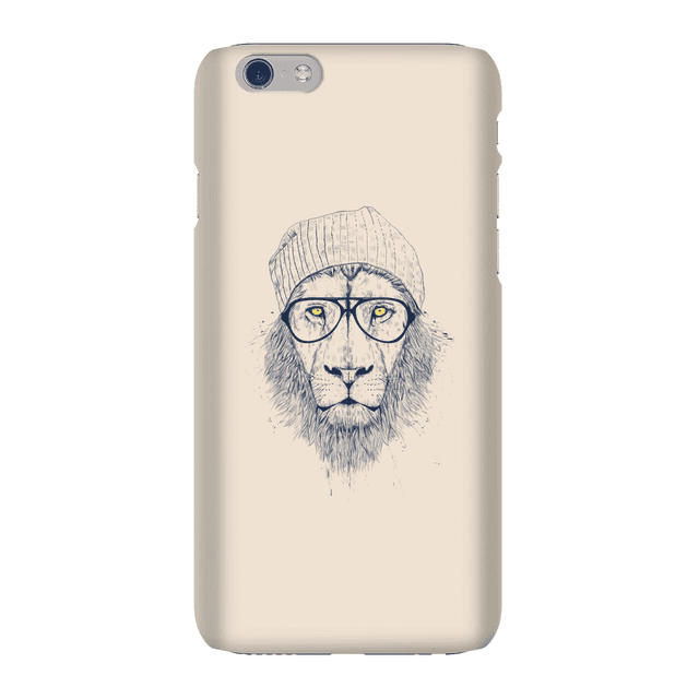 Balazs Solti Lion Phone Case for iPhone and Android - iPhone 6 - Snap Hülle Matt on Productcaster.