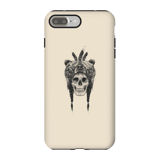 Balazs Solti Bear Head Phone Case for iPhone and Android - iPhone 7 Plus - Tough Hülle Glänzend on Productcaster.