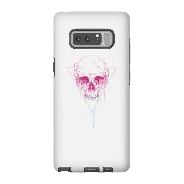 Balazs Solti Colourful Skull Phone Case for iPhone and Android - Samsung Note 8 - Tough Hülle Matt on Productcaster.