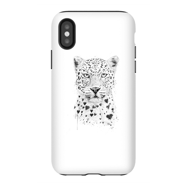 Balazs Solti Love Hearts Phone Case for iPhone and Android - iPhone X - Tough Hülle Matt on Productcaster.