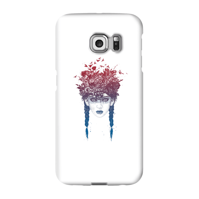 Balazs Solti Native Girl Phone Case for iPhone and Android - Samsung S6 Edge - Snap Case - Gloss on Productcaster.