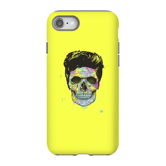 Balazs Solti Colourful Skull Phone Case for iPhone and Android - iPhone 8 - Tough Case - Gloss on Productcaster.