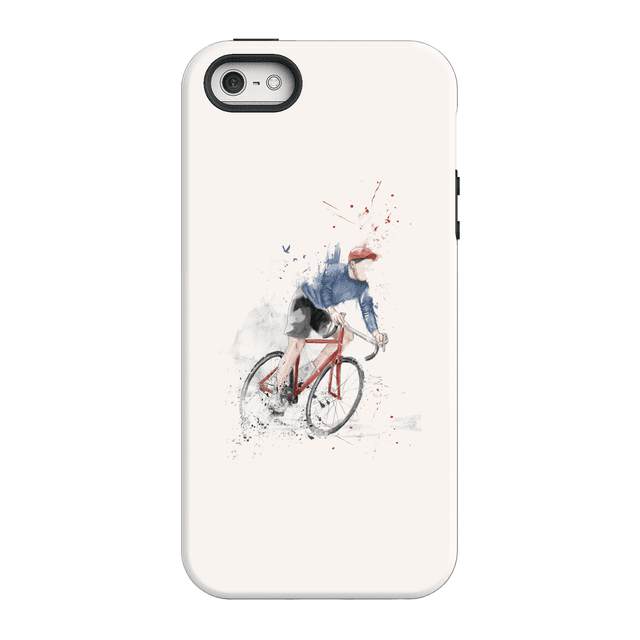 Balazs Solti Cycler Phone Case for iPhone and Android - iPhone 5/5s - Tough Hülle Matt on Productcaster.