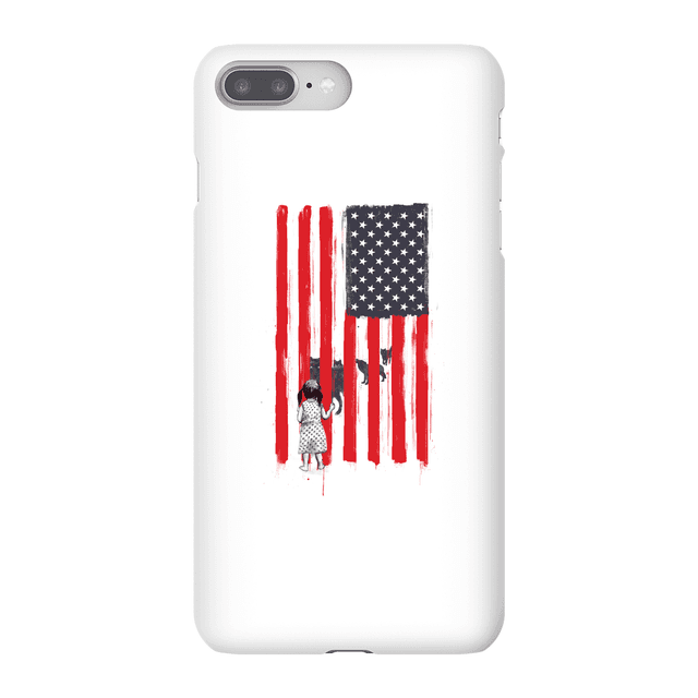 Balazs Solti USA Cage Phone Case for iPhone and Android - iPhone 8 Plus - Snap Case - Gloss on Productcaster.