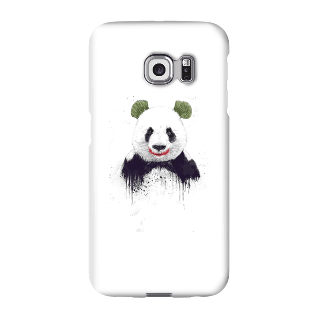 Balazs Solti Joker Panda Phone Case for iPhone and Android - Samsung S6 Edge - Snap Hülle Matt on Productcaster.