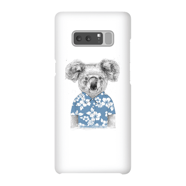 Balazs Solti Koala Bear Phone Case for iPhone and Android - Samsung Note 8 - Snap Hülle Glänzend on Productcaster.