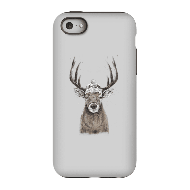 Balazs Solti Winter Deer Phone Case for iPhone and Android - iPhone 5C - Tough Hülle Glänzend on Productcaster.