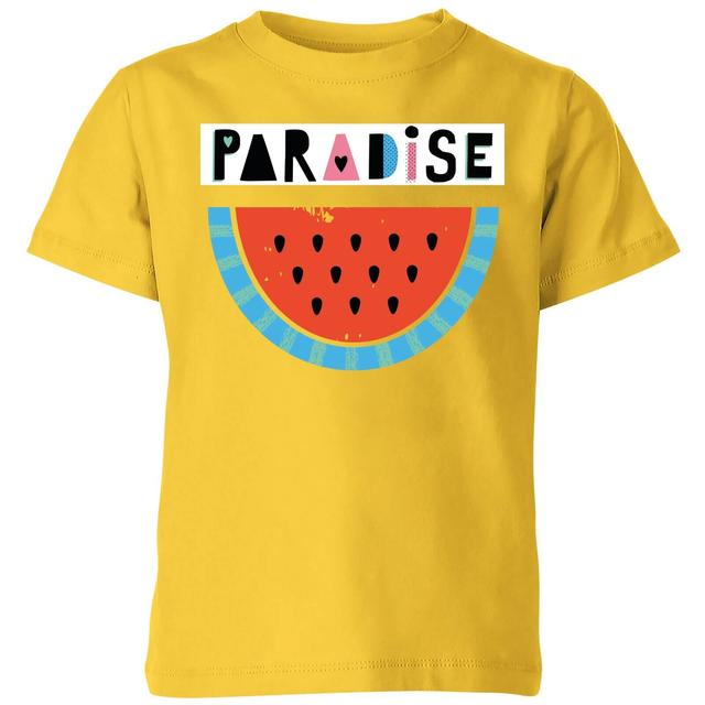 My Little Rascal Paradise Kids' T-Shirt - Yellow - 11-12 Jahre - Gelb on Productcaster.