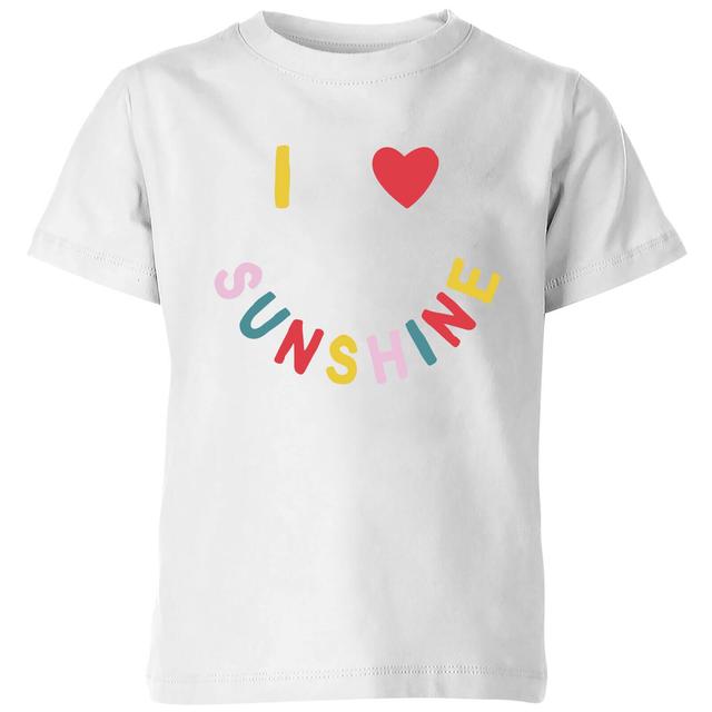 My Little Rascal I Love Sunshine Kids' T-Shirt - White - 11-12 Jahre - Weiß on Productcaster.