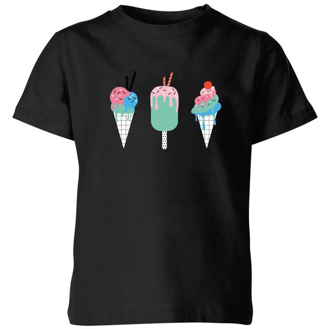 My Little Rascal Ice Creams Kids' T-Shirt - Black - 11-12 Jahre - Schwarz on Productcaster.