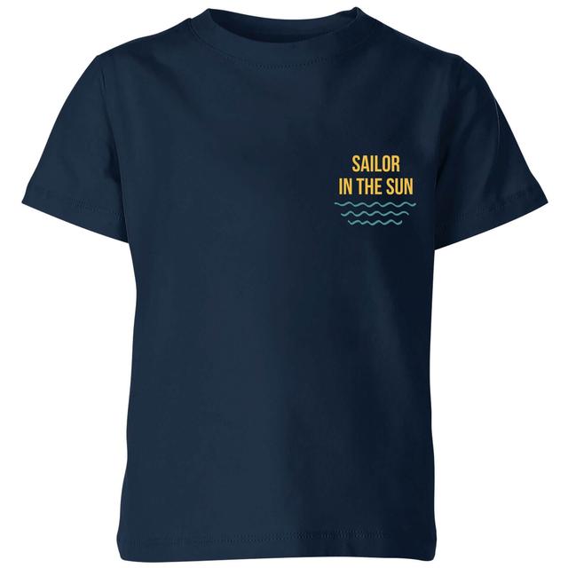 My Little Rascal Sailor In The Sun Kids' T-Shirt - Navy - 7-8 Jahre - Marineblau on Productcaster.