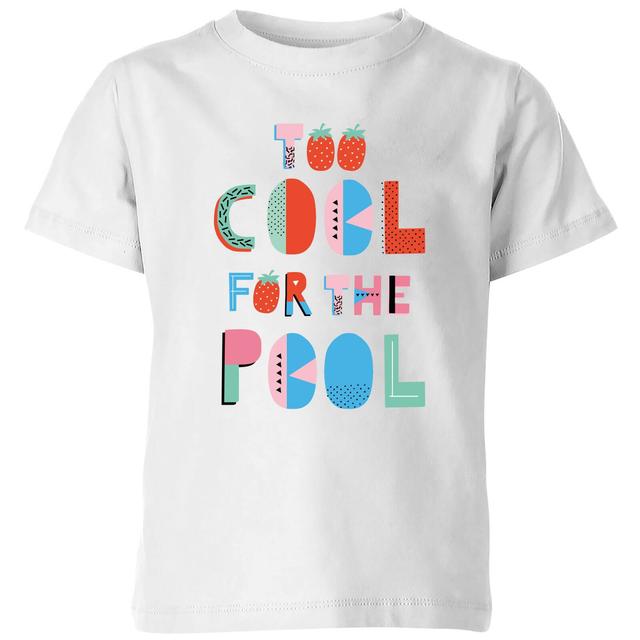 My Little Rascal Too Cool For The Pool Kids' T-Shirt - White - 5-6 Jahre - Weiß on Productcaster.