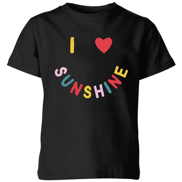 My Little Rascal I Love Sunshine Kids' T-Shirt - Black - 3-4 Jahre - Schwarz on Productcaster.