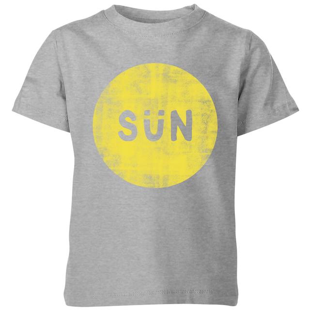 My Little Rascal Sun Kids' T-Shirt - Grey - 3-4 Years - Grey on Productcaster.