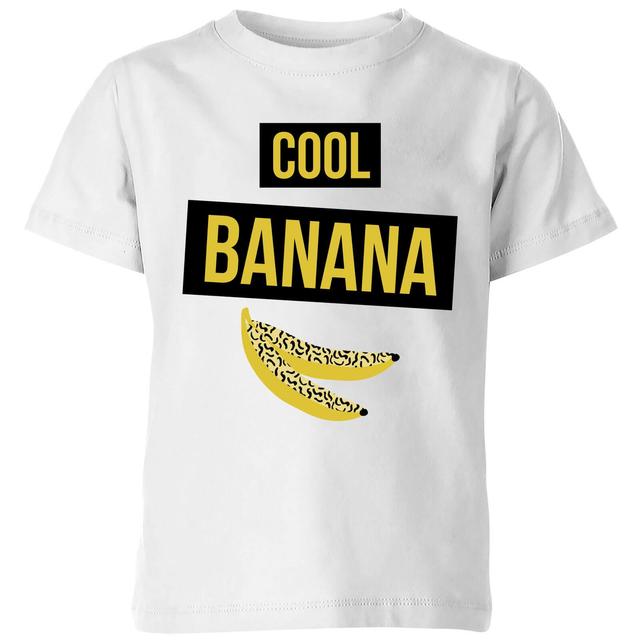 My Little Rascal Cool Banana Kids' T-Shirt - White - 3-4 Jahre - Weiß on Productcaster.