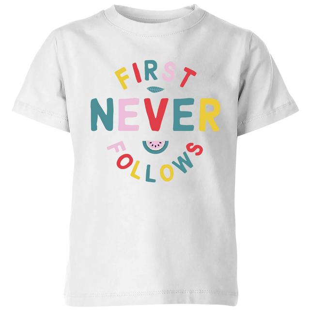 My Little Rascal First Never Follows Kids' T-Shirt - White - 9-10 Jahre - Weiß on Productcaster.