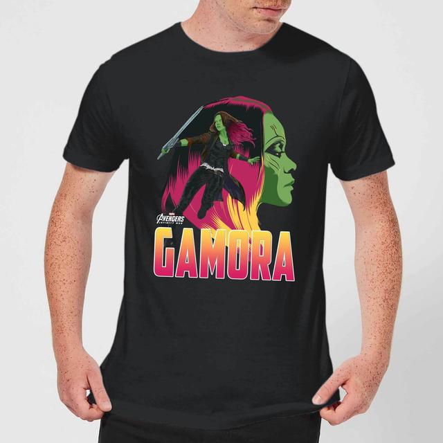 Avengers Gamora T-shirt - Zwart - XS on Productcaster.