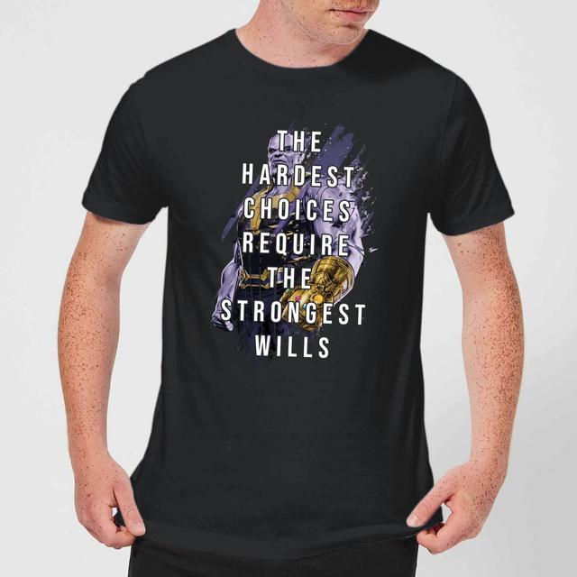 Camiseta Marvel Vengadores The Strongest Wills - Hombre - Negro - S on Productcaster.