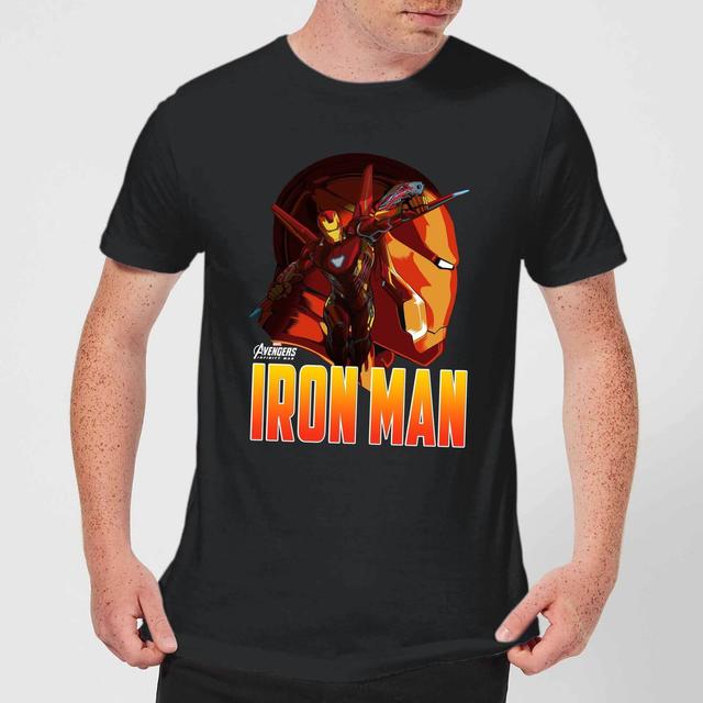 Avengers Iron Man Herren T-Shirt - Schwarz - XL on Productcaster.