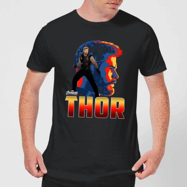 Avengers Thor Herren T-Shirt - Schwarz - XXL on Productcaster.