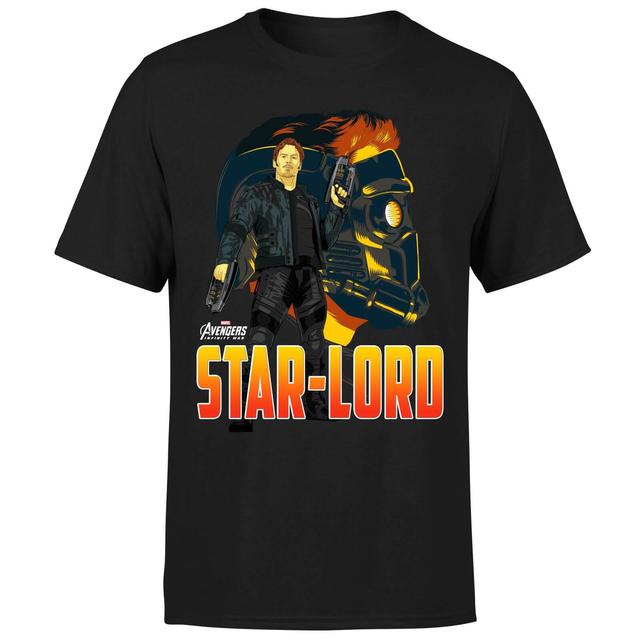 Camiseta Marvel Vengadores Star-Lord - Hombre - Negro - S on Productcaster.