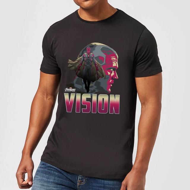 Camiseta Marvel Vengadores Visión - Hombre - Negro - XS on Productcaster.