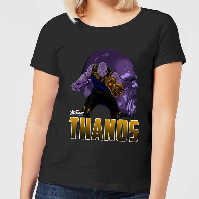 Avengers Thanos Damen T-Shirt - Schwarz - M - Schwarz on Productcaster.