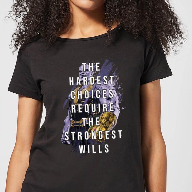 Camiseta Marvel Vengadores The Strongest Wills - Mujer - Negro - XL - Negro on Productcaster.