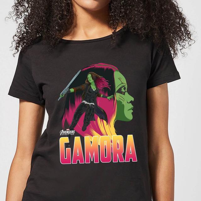 Camiseta Marvel Vengadores Gamora - Mujer - Negro - XXL on Productcaster.