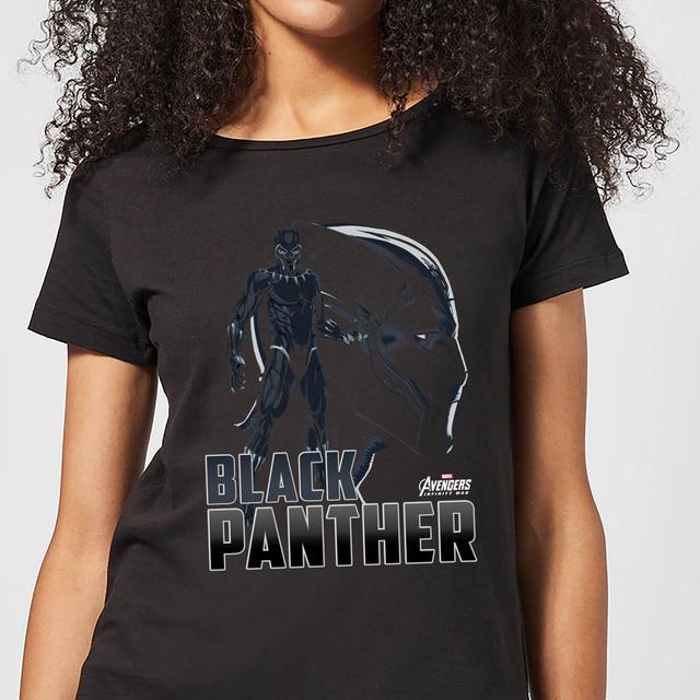 Camiseta Marvel Vengadores Black Panther - Mujer - Negro - S on Productcaster.