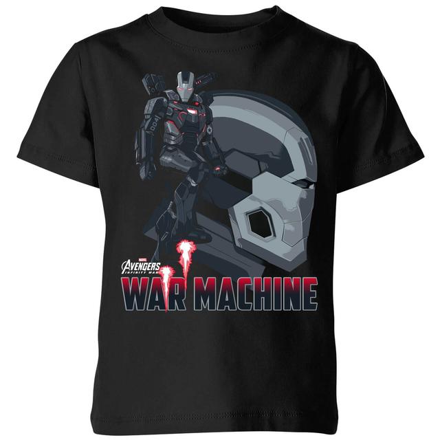 Avengers War Machine Kids' T-Shirt - Black - 9-10 Years on Productcaster.