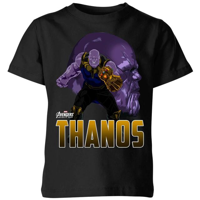 Camiseta Marvel Vengadores Thanos - Niño - Negro - 9-10 años on Productcaster.