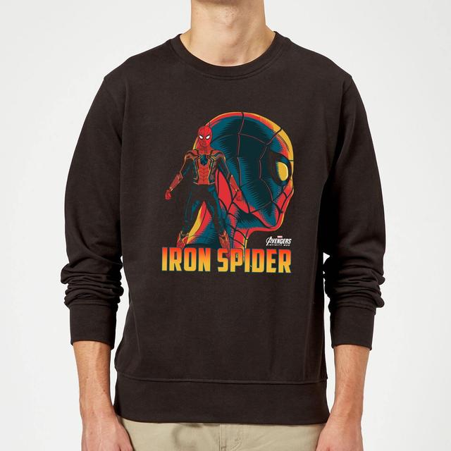 Avengers Iron Spider Sweatshirt - Black - L - Black on Productcaster.