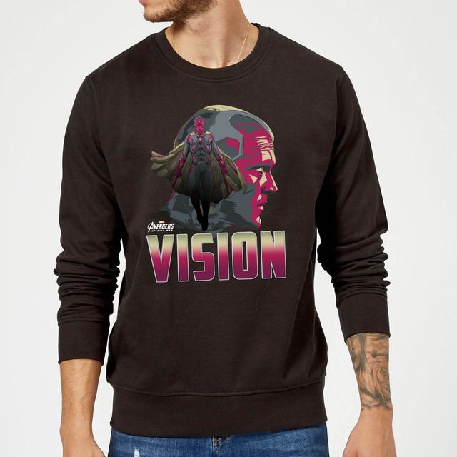 Avengers Vision Pullover - Schwarz - M - Schwarz on Productcaster.