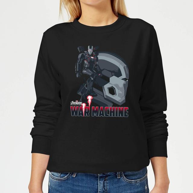 Sudadera Marvel Vengadores Máquina de Guerra - Mujer - Negro - XS - Negro on Productcaster.