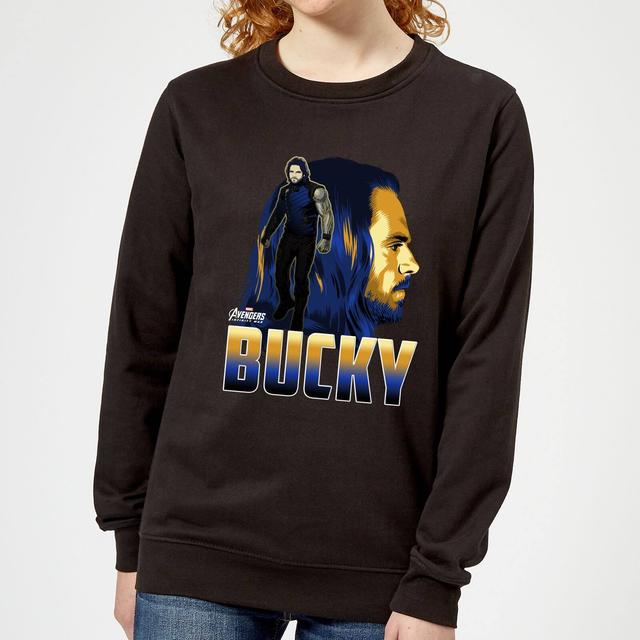 Avengers Bucky Women's Sweatshirt - Black - XS - Svart on Productcaster.