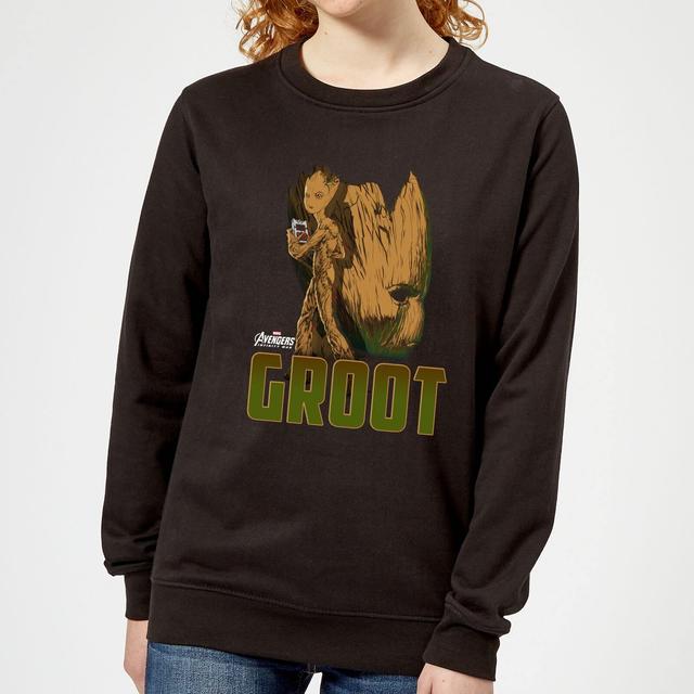 Avengers Groot Dames Trui - Zwart - XL on Productcaster.