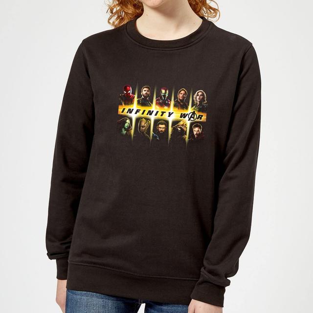 Sudadera Marvel Vengadores Equipo - Mujer - Negro - M - Negro on Productcaster.